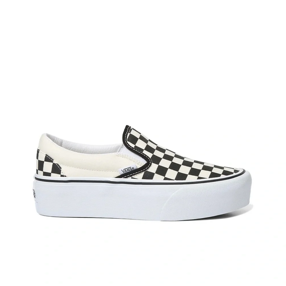 VANS Classic Checkered slip on Stackform Women's VN0A7Q5RTYQ_2